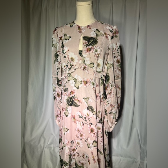 Ever New Floral Print High/Low Hem Dress | 6 NWT - Picture 10 of 16